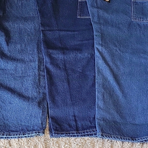Dickies & Union Line Men's Blue Relaxed Fit Jeans - Picture 8 of 8